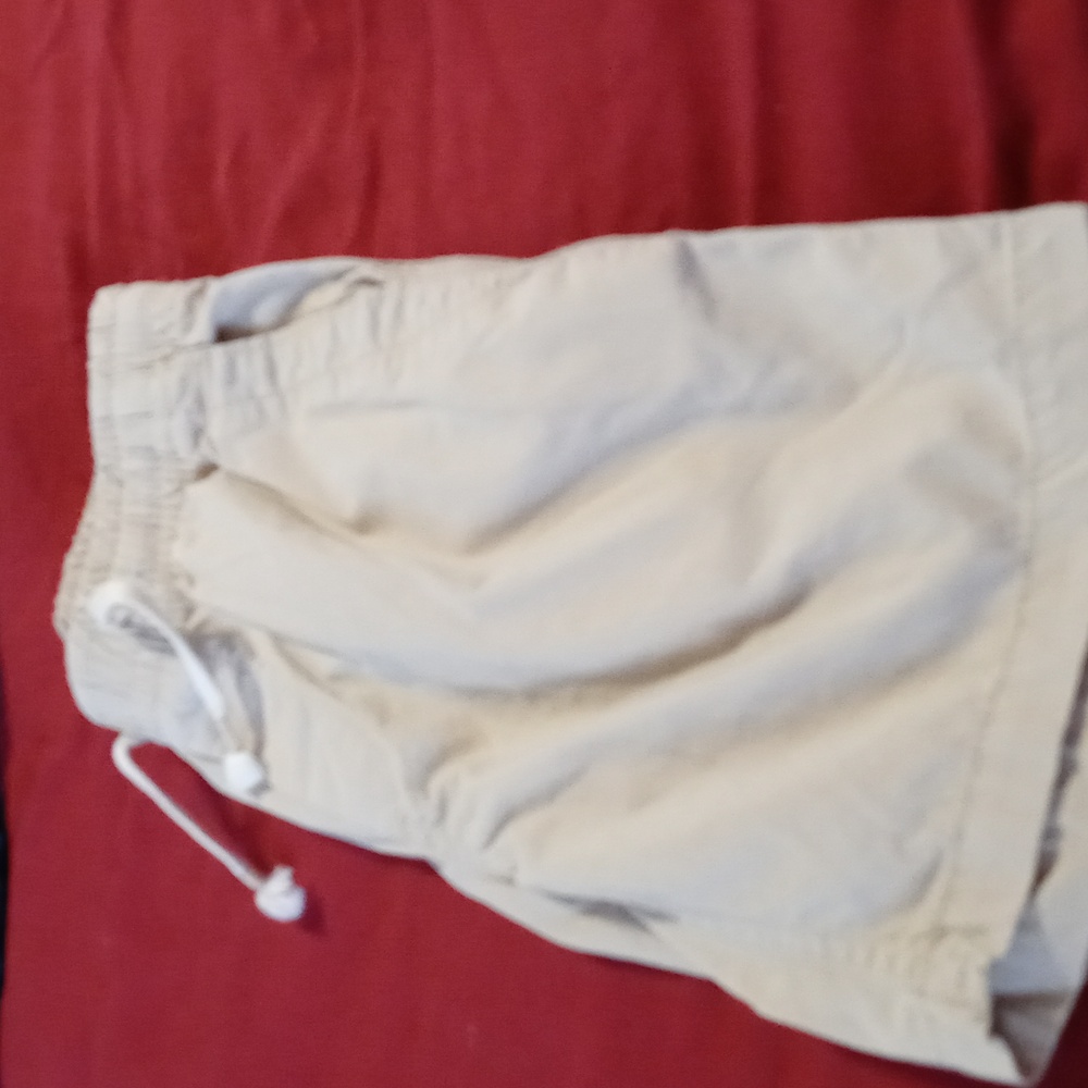 GAP Kids Tan Elastic Waist Shorts